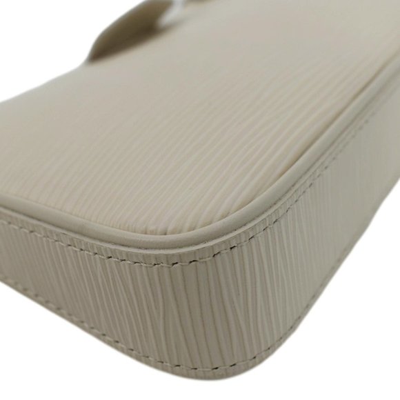 LOUIS VUITTON Easy Pouch On Strap Epi Leather Shoulder Bag Cream - Picture 10 of 11